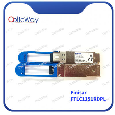 10km QSFP28 オプティカルトランシーバー Finisar FTLC1151RDPL 100GBASE-LR4 1310nm SMF