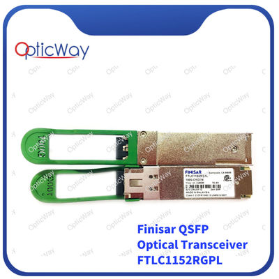 Finisar QSFP28 オプティカルトランシーバー FTLC1152RGPL 100GBASE-CWDM4 1310nm 2km