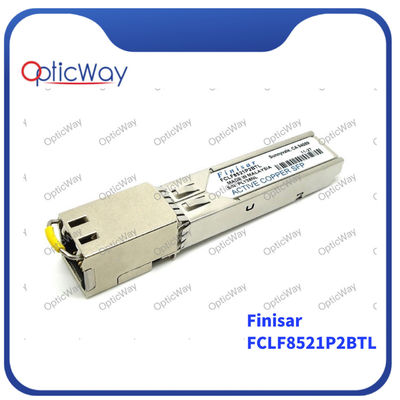 RJ-45 SFP ファイバートランシーバー ファイナサー FCLF8521P2BTL 10/100/1000 ベース-TX コッパー 100m