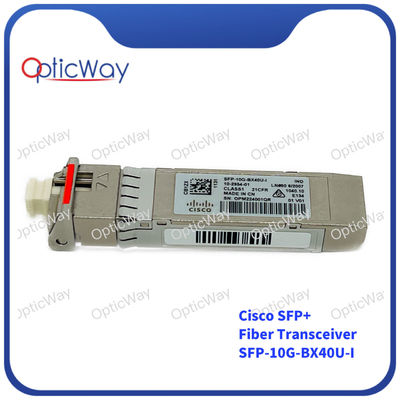 40km 1330nm 10G SFP+ オプティカルトランシーバー SFP-10G-BX40U-I BIDIファイバーモジュール